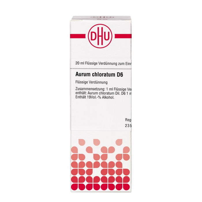 DHU Aurum chloratum D6 Dilution, 20 ml Lösung