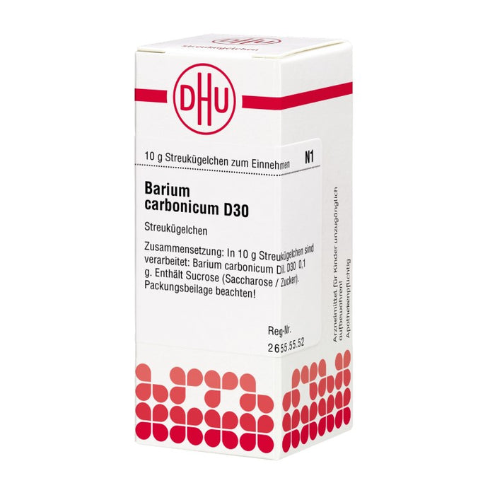 DHU Barium carbonicum D30 Streukügelchen, 10 g Globules