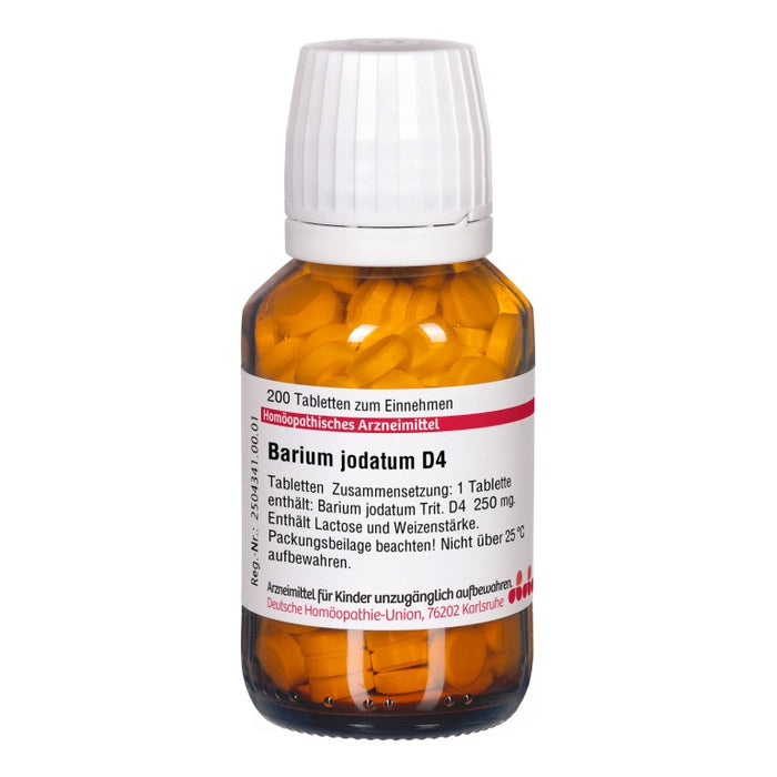 Barium jodatum D4 DHU Tabletten, 200 St. Tabletten