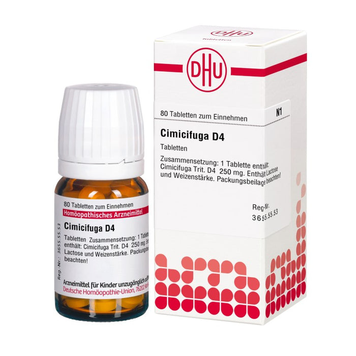 DHU Cimicifuga D4 Tabletten, 80 pcs. Tablets