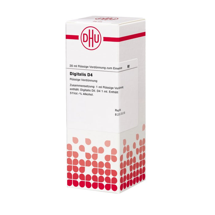 Digitalis D4 DHU Dilution, 20 ml Lösung