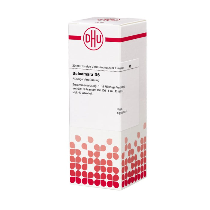 Dulcamara D6 DHU Dilution, 20 ml Lösung