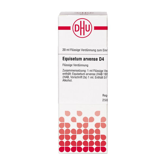 DHU Equisetum arvense D4 Dilution, 20 ml Lösung