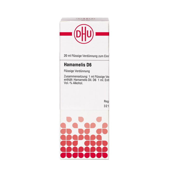 DHU Hamamelis D6 Dilution, 20 ml Lösung