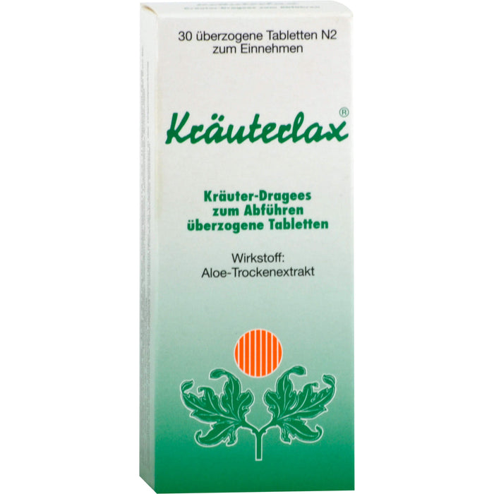 Kräuterlax Kräuterdragees zum Abführen, 30 pcs. Tablets