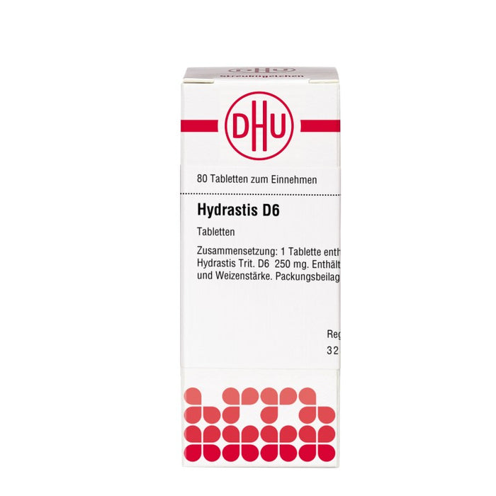 DHU Hydrastis D6 Tabletten, 80 pc Tablettes