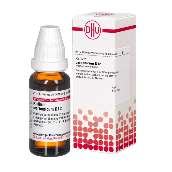 DHU Kalium carbonicum D12 Dilution, 20 ml Lösung