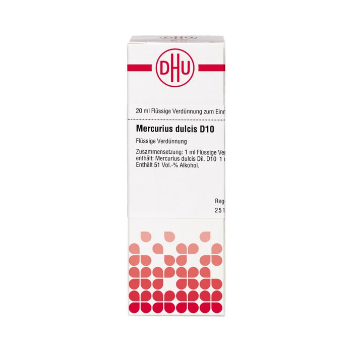 DHU Mercurius dulcis D10 Dilution, 20 ml Lösung