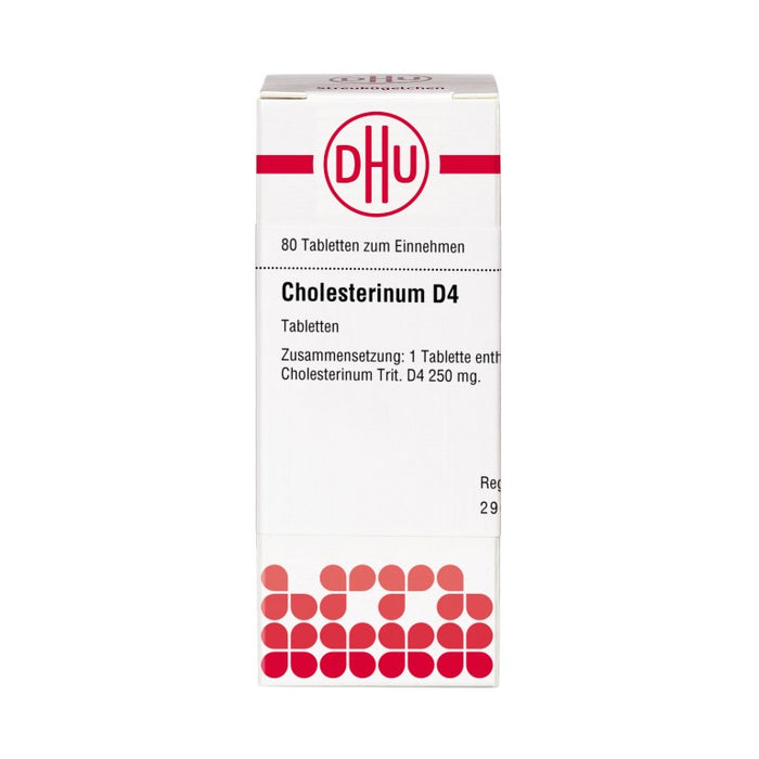 DHU Cholesterinum D4 Tabletten, 80 pcs. Tablets