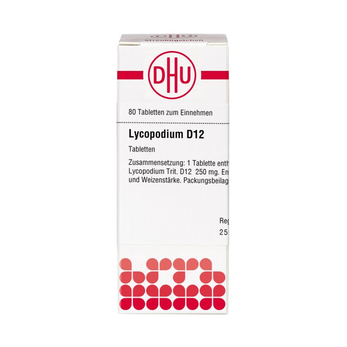 DHU Lycopodium D12 Tabletten, 80 pc Tablettes