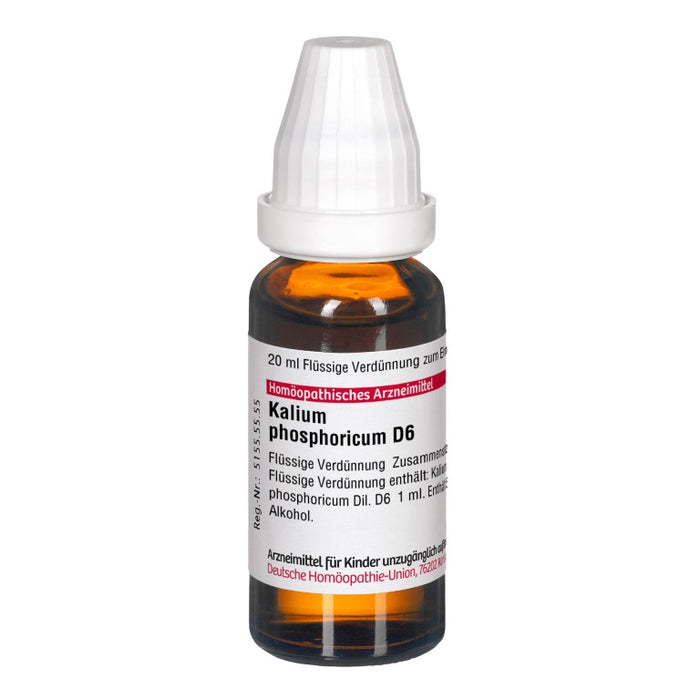 DHU Kalium phosphoricum D6 Dilution, 20 ml Lösung