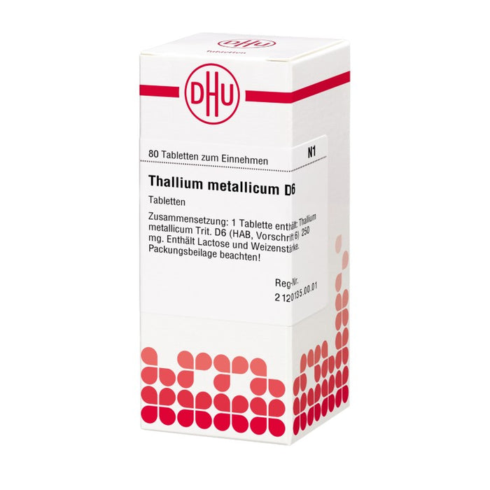 DHU Thallium metallicum D6 Tabletten, 80 pcs. Tablets