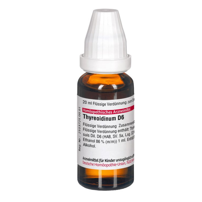 Thyreoidinum D6 DHU Dilution, 20 ml Lösung