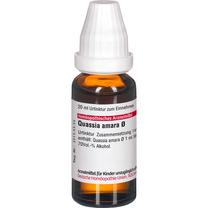 Quassia Urtinktur D1 DHU, 20 ml Lösung