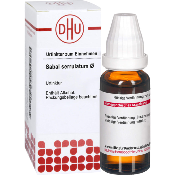 Sabal serrulatum Urtinktur DHU, 20 ml Lösung