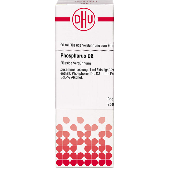 DHU Phosphorus D8 Dilution, 20 ml Lösung