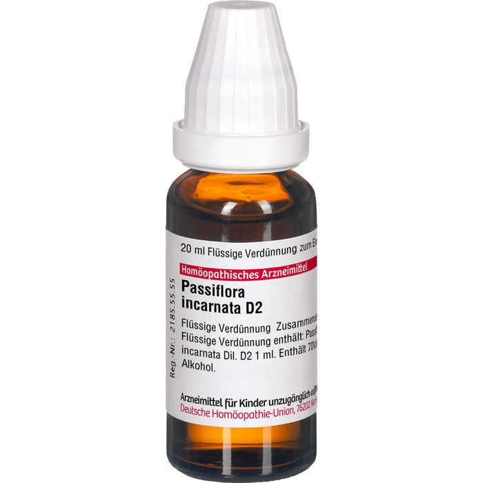 Passiflora incarnata D2 DHU Dilution, 20 ml Lösung