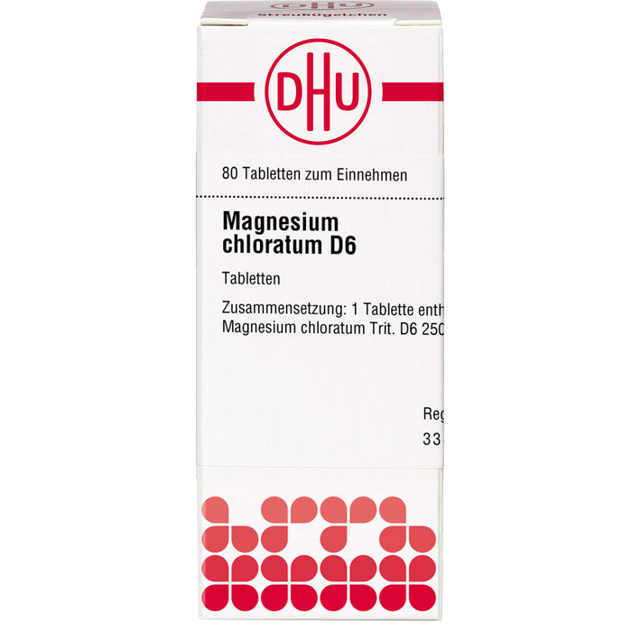 DHU Magnesium chloratum D6 Tabletten, 80 pc Tablettes