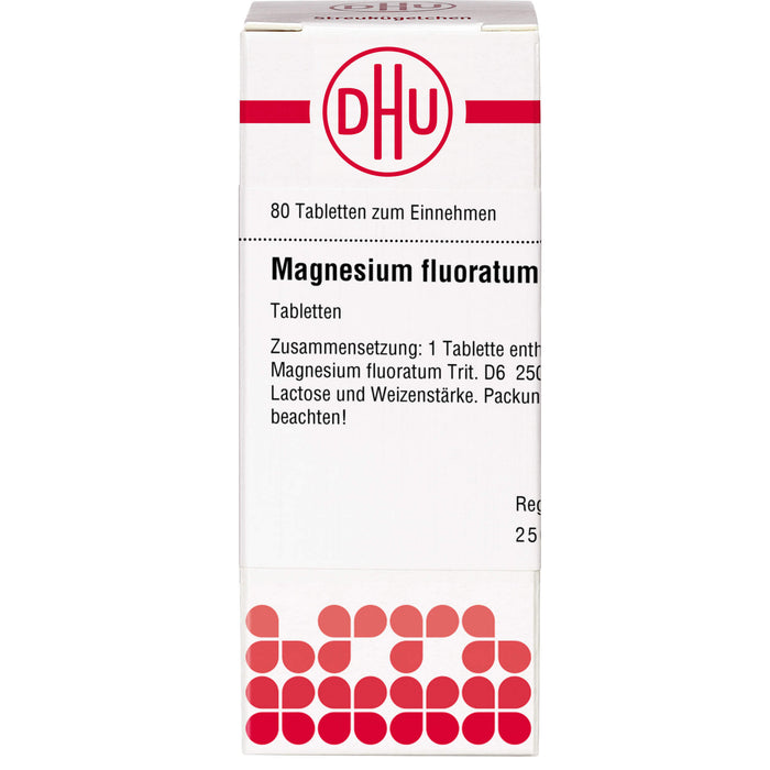 DHU Magnesium fluoratum D 6 Tabletten, 80 St. Tabletten