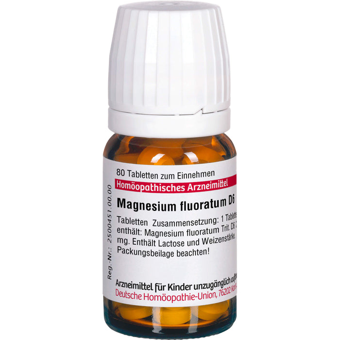 DHU Magnesium fluoratum D 6 Tabletten, 80 St. Tabletten