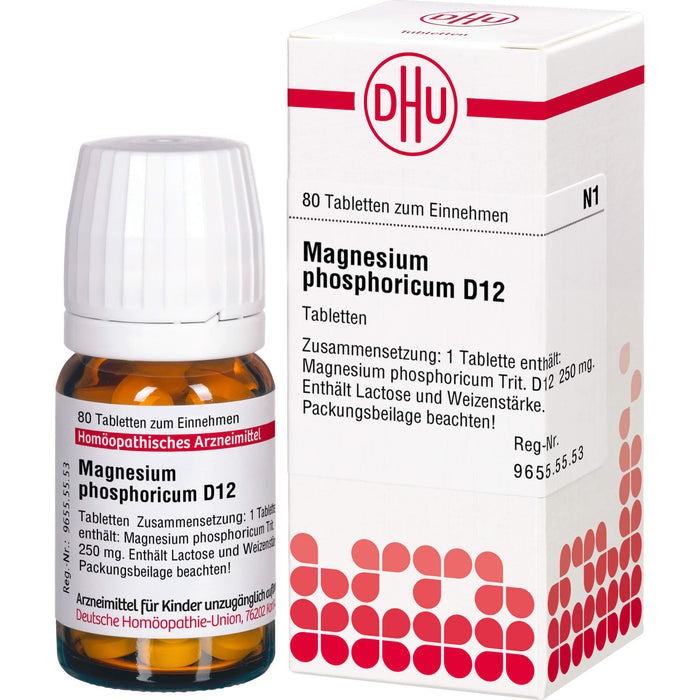 Magnesium phosphoricum D12 DHU Tabletten, 80 St. Tabletten