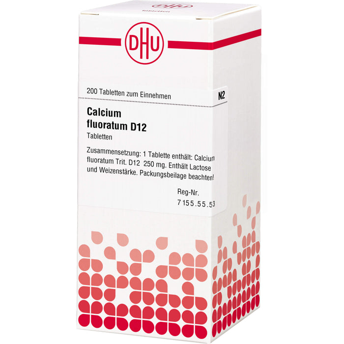 DHU Calcium fluoratum D12 Tabletten, 200 St. Tabletten