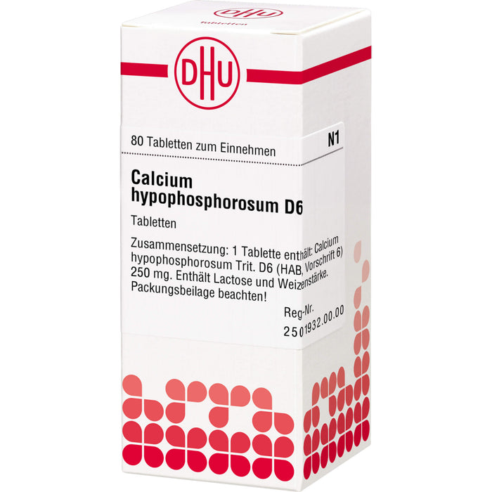 DHU Calcium hypophosphorosum D6 Tabletten, 80 pcs. Tablets