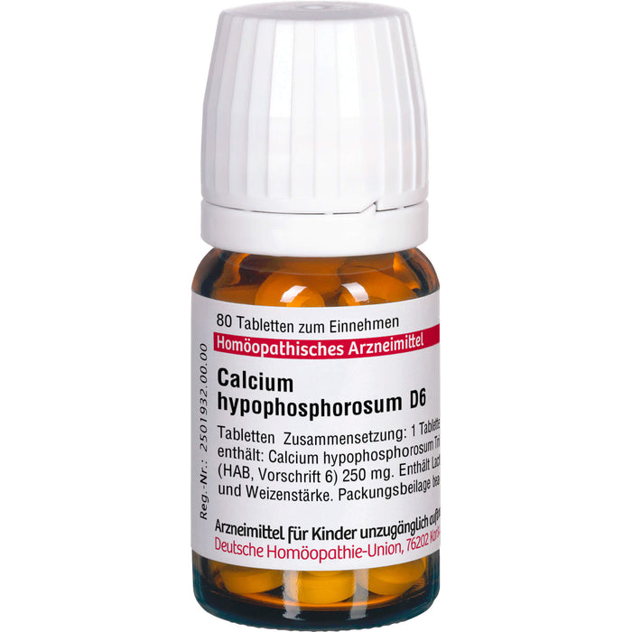 DHU Calcium hypophosphorosum D6 Tabletten, 80 St. Tabletten