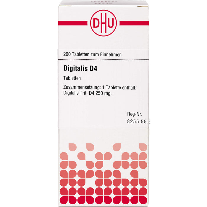 DHU Digitalis D4 Tabletten, 200 St. Tabletten