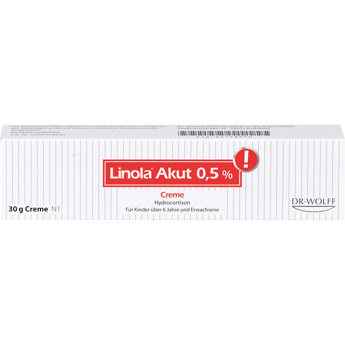 Linola akut 0,5 % Creme, 30 g Crème