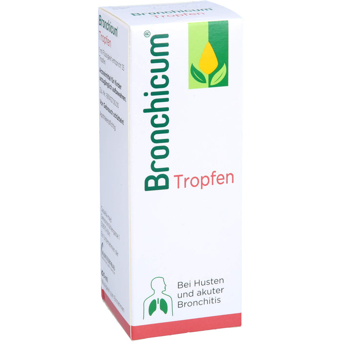 Bronchicum Tropfen bei Husten und akuter Bronchitis, 100 ml Lösung