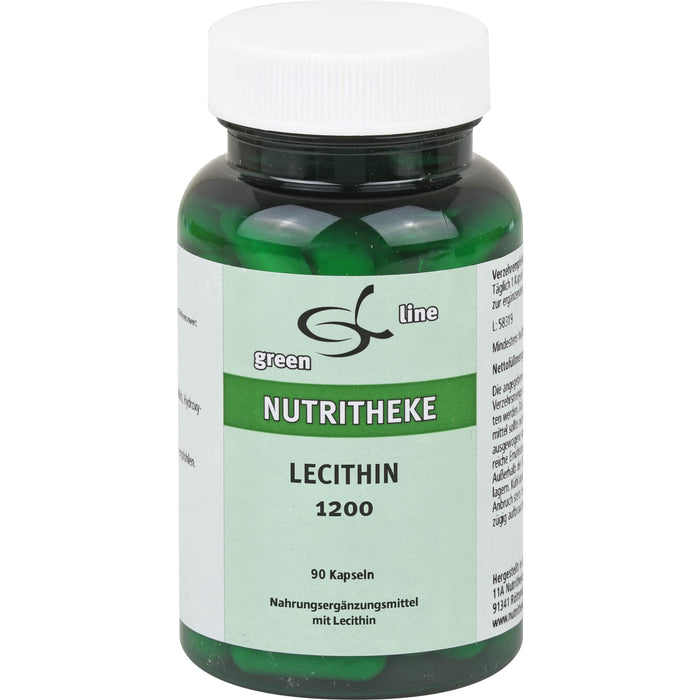 green line Nutritheke Lecithin 1200 Kapseln, 90 pc Capsules