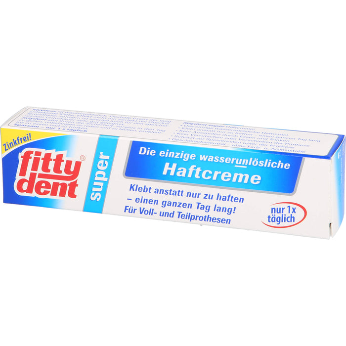 fittydent super Haftcreme wasserunlöslich, 40 g Cream