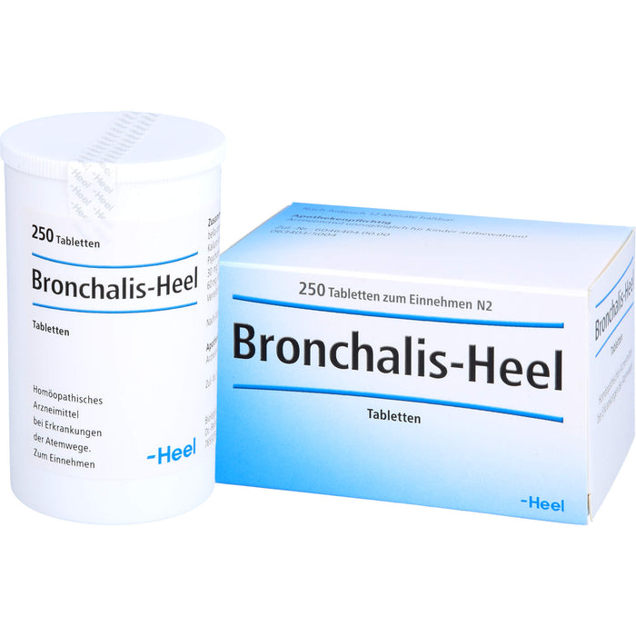 Bronchalis-Heel Tabletten bei Erkrankungen der Atemwege, 250 pcs. Tablets