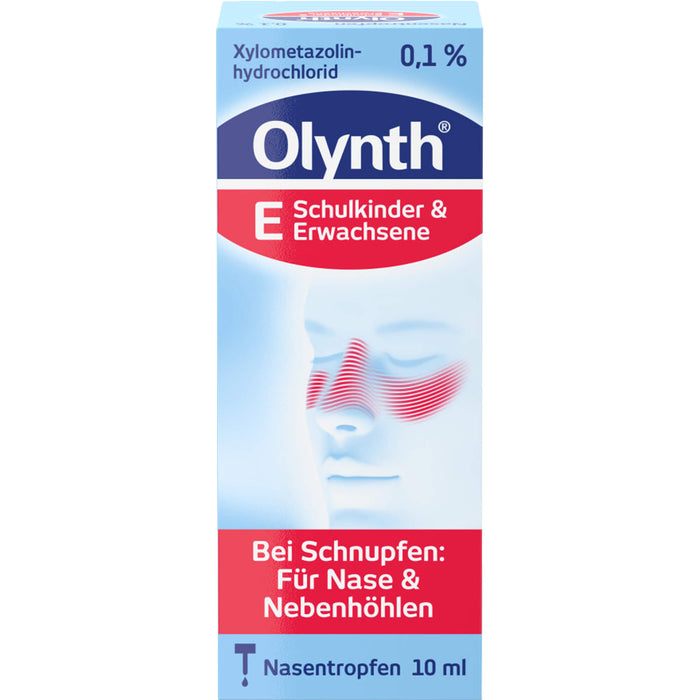 Olynth E Nasentropfen bei Schnupfen, 10 ml Lösung