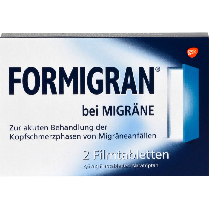 Formigran bei Migräne Filmtabletten, 2 pcs. Tablets