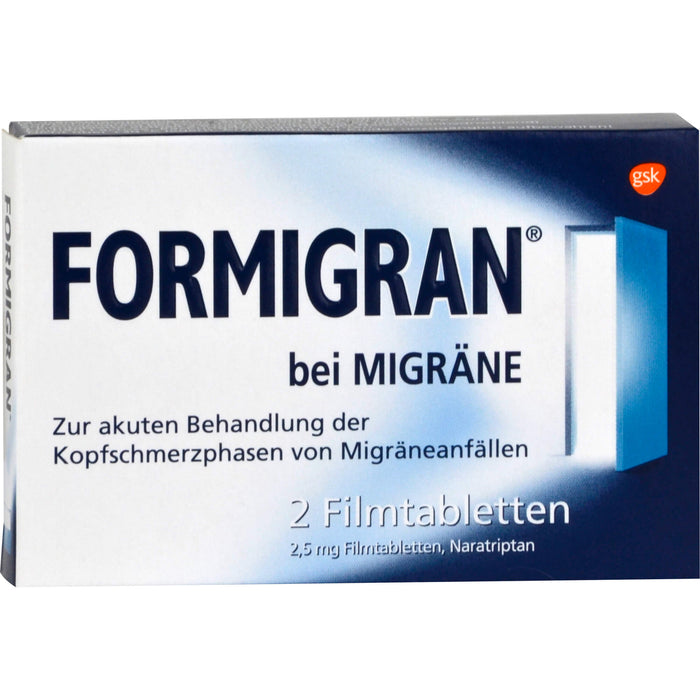 Formigran bei Migräne Filmtabletten, 2 pcs. Tablets