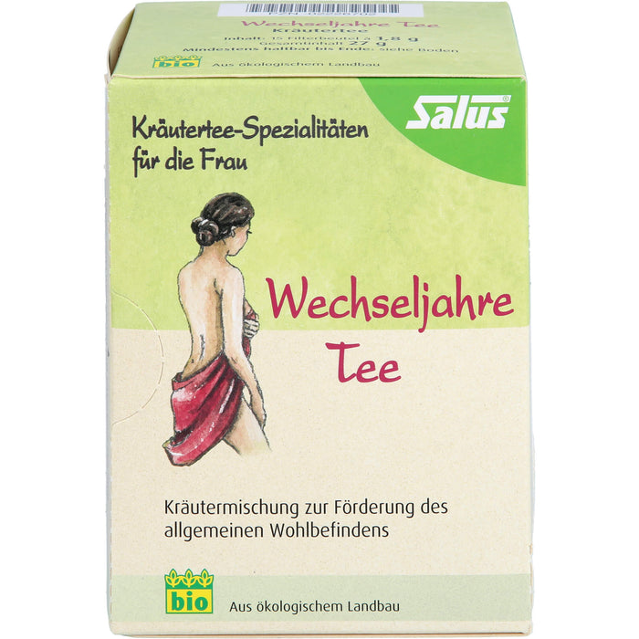 Salus Wechseljahre Tee Kräutermischung, 15 pc Sac filtrant