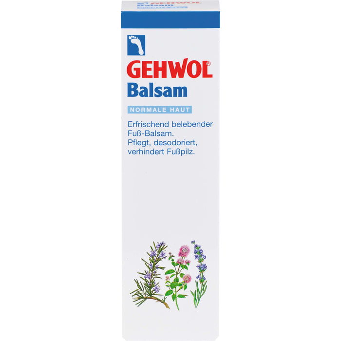 GEHWOL Balsam pflegt, desodoriert und verhindert Fußpilz, 75 ml Creme