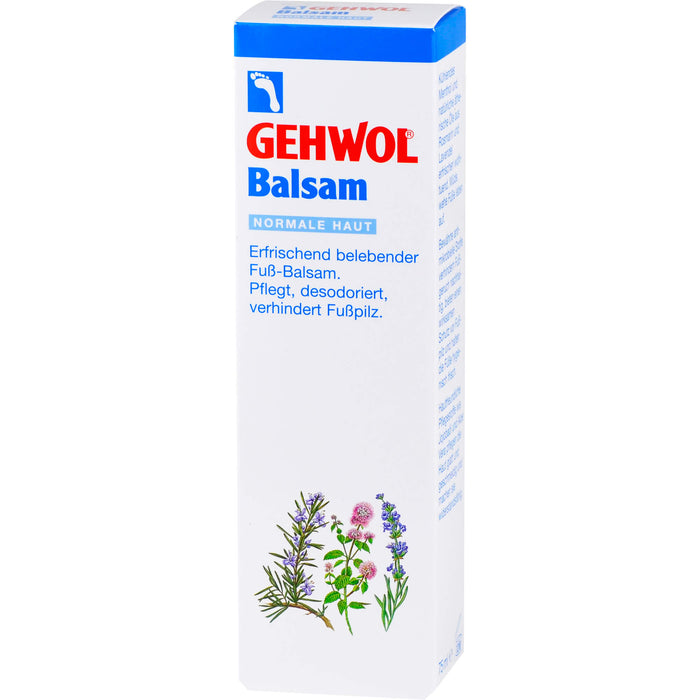 GEHWOL Balsam pflegt, desodoriert und verhindert Fußpilz, 75 ml Crème