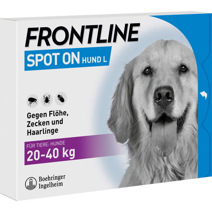 FRONTLINE Spot on Hund L 20-40 kg Pipetten, 5 pcs. Ampoules