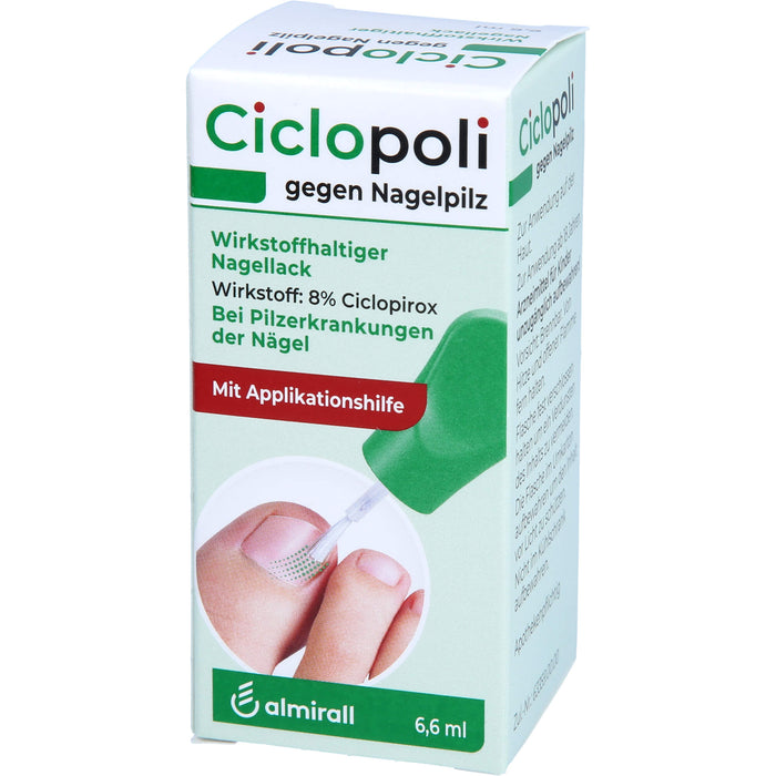 Ciclopoli Nagellack gegen Nagelpilz, 6.6 ml Lösung