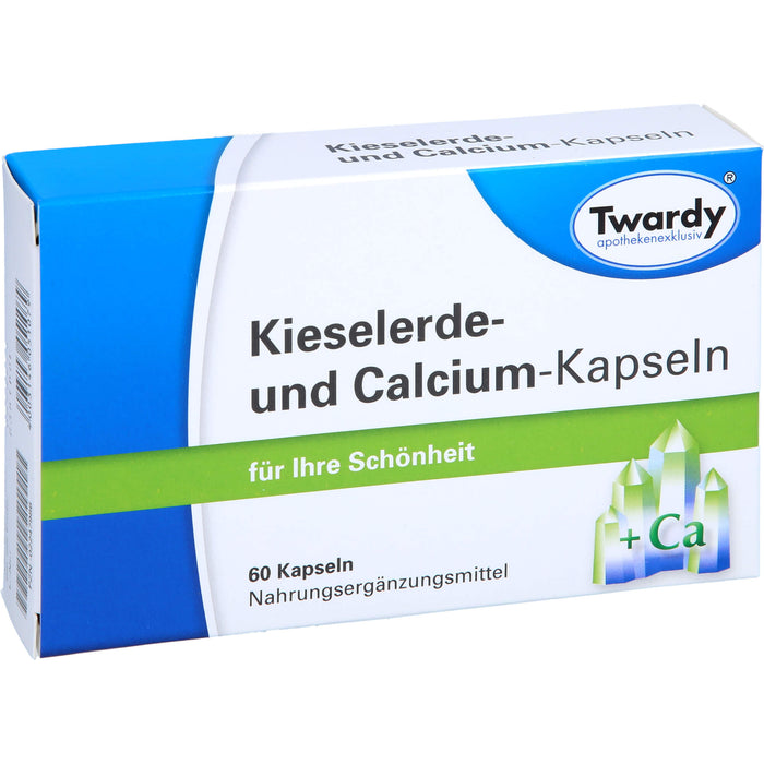 Twardy Kieselerde- und Calcium-Kapseln für Ihre Schönheit, 60 pcs. Capsules