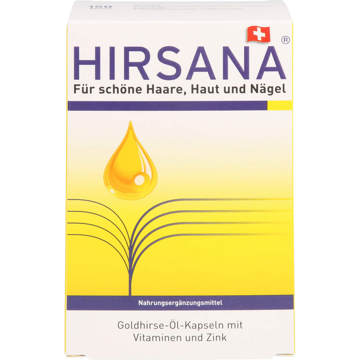 HIRSANA Goldhirse Öl Kapseln, 150 pc Capsules