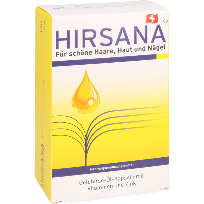 HIRSANA Goldhirse Öl Kapseln, 150 pc Capsules