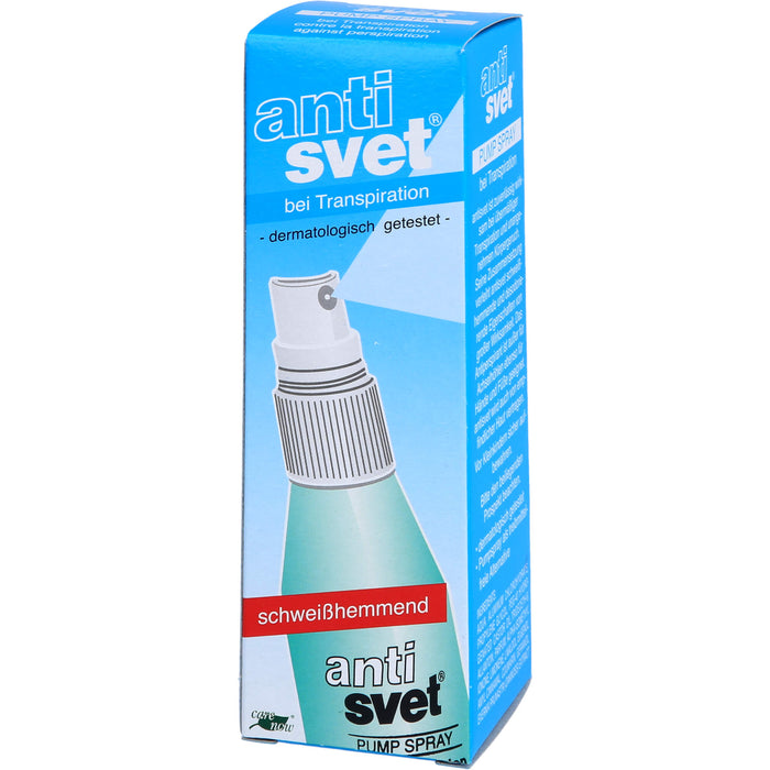 anti svet bei Transpiration schweißhemmend Pump-Spray, 50 ml body care