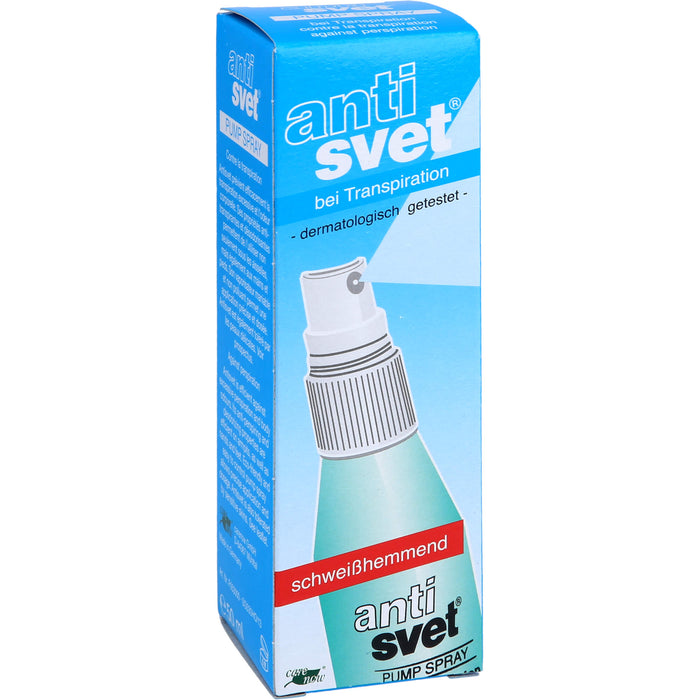 anti svet bei Transpiration schweißhemmend Pump-Spray, 50 ml Körperpflege