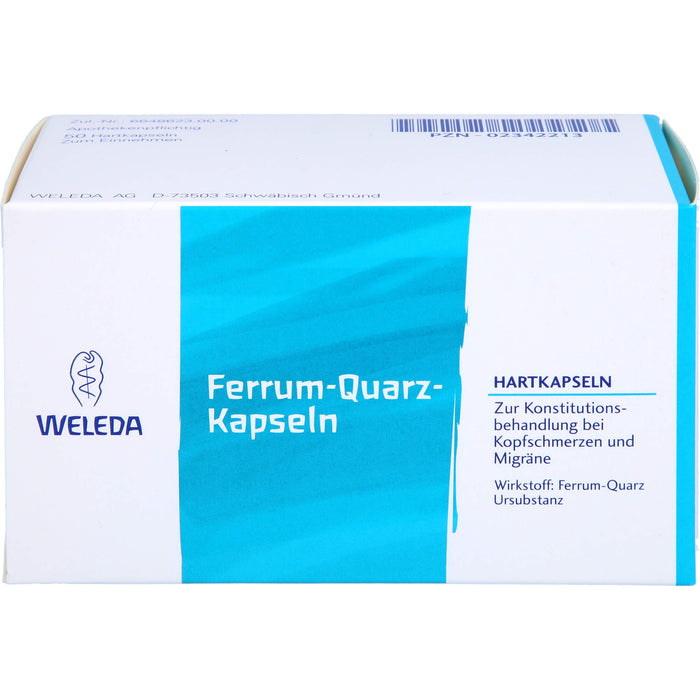 Ferrum-Quarz-Kapseln, 50 St. Kapseln