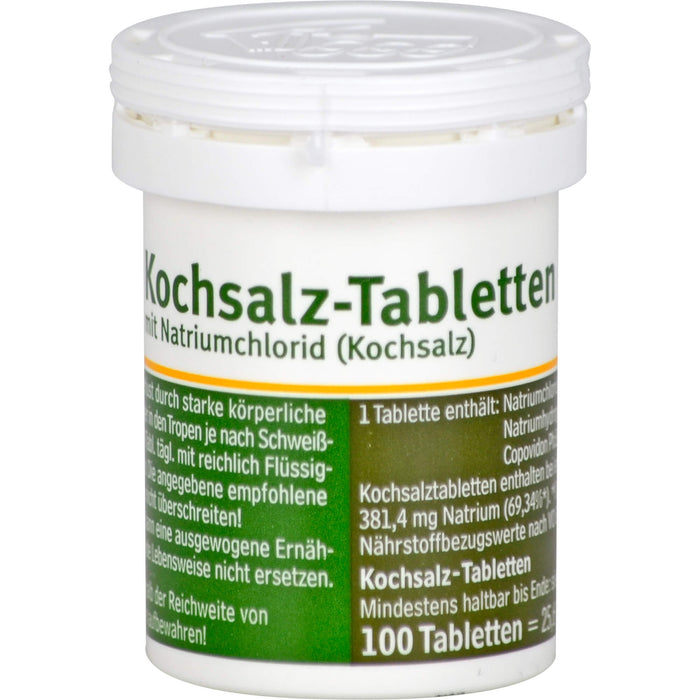 Mohren-Apotheke zu St. Lorenz Kochsalz-Tabletten, 100 St. Tabletten