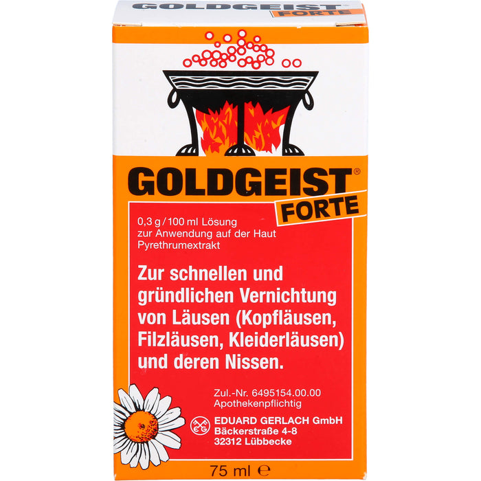 GOLDGEIST forte Lösung, 75 ml Solution